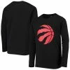 Outerstuff Youth Black Toronto Raptors Primary Logo Long Sleeve T-Shirt -Outerstuff shop unnamed file 10011