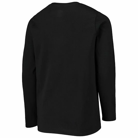 Outerstuff Youth Black Toronto Raptors Primary Logo Long Sleeve T-Shirt 6 Outerstuff Youth Black Toronto Raptors Primary Logo Long Sleeve T-Shirt - Image 4