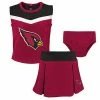 Outerstuff Girls Preschool Cardinal Arizona Cardinals Two-Piece Spirit Cheer Cheerleader Set With Bloomers -Outerstuff shop unnamed file 10025