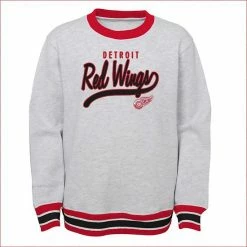 Outerstuff Youth Heathered Gray Detroit Red Wings Legends Pullover Sweatshirt -Outerstuff shop unnamed file 10054