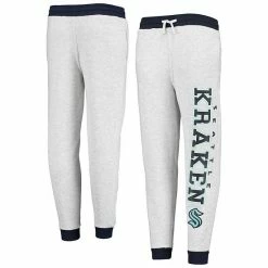 Outerstuff Youth Heathered Gray Seattle Kraken Skilled Enforcer Sweatpants