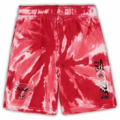 Outerstuff Preschool White/Red Chicago Bulls Santa Monica Shorts