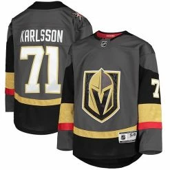 Outerstuff Youth William Karlsson Gray Vegas Golden Knights Home Premier Player Jersey