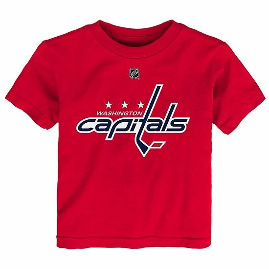 Outerstuff Toddler Red Washington Capitals Primary Logo T-Shirt 3 Outerstuff Toddler Red Washington Capitals Primary Logo T-Shirt