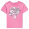 Outerstuff Preschool Pink New York Mets Ball Girl T-Shirt