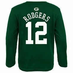 Outerstuff Youth Green Bay Packers Aaron Rodgers Green Primary Gear Name & Number Long Sleeve T-Shirt -Outerstuff shop unnamed file 10217