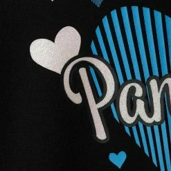 Outerstuff Girls Preschool Black Carolina Panthers All Hearts Jersey Tri-Blend Dress -Outerstuff shop unnamed file 10333