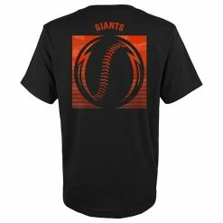Outerstuff Youth Black San Francisco Giants Blitz Ball T-Shirt -Outerstuff shop unnamed file 10392