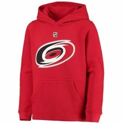 Outerstuff Youth Red Carolina Hurricanes Primary Logo Pullover Hoodie -Outerstuff shop unnamed file 1048