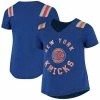 Outerstuff Girls Youth Blue New York Knicks Retro Block V-Neck T-Shirt -Outerstuff shop unnamed file 10481