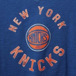 Outerstuff Girls Youth Blue New York Knicks Retro Block V-Neck T-Shirt -Outerstuff shop unnamed file 10485