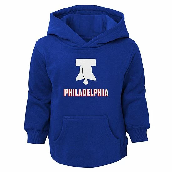 Outerstuff Toddler Royal Philadelphia 76ers 2020/21 City Edition Pullover Hoodie 3 Outerstuff Toddler Royal Philadelphia 76ers 2020/21 City Edition Pullover Hoodie