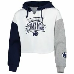 Outerstuff Girls Youth White/Navy Penn State Nittany Lions Color Run Fleece Pullover Hoodie 8 Outerstuff Girls Youth White/Navy Penn State Nittany Lions Color Run Fleece Pullover Hoodie -Outerstuff shop unnamed file 10503