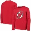 Outerstuff Youth Red New Jersey Devils Primary Logo Long Sleeve T-Shirt -Outerstuff shop unnamed file 10535