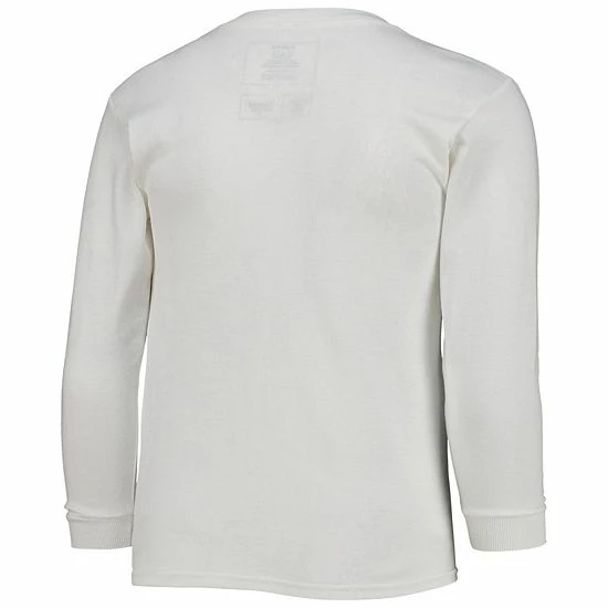 Outerstuff Youth White Team USA Figure Skating Scattered Swatch Long Sleeve T-Shirt 6 Outerstuff Youth White Team USA Figure Skating Scattered Swatch Long Sleeve T-Shirt - Image 4