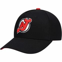 Outerstuff Youth Black New Jersey Devils Snapback Hat