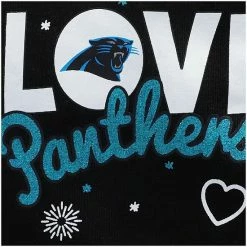 Outerstuff Girls Newborn & Infant Black Carolina Panthers Play Your Best Bodysuit Bib & Booties Set -Outerstuff shop unnamed file 10592