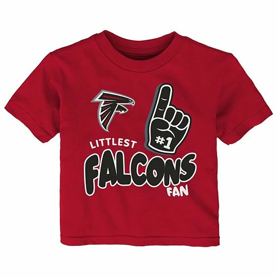 Outerstuff Infant Red Atlanta Falcons Littlest Fan T-Shirt 3 Outerstuff Infant Red Atlanta Falcons Littlest Fan T-Shirt