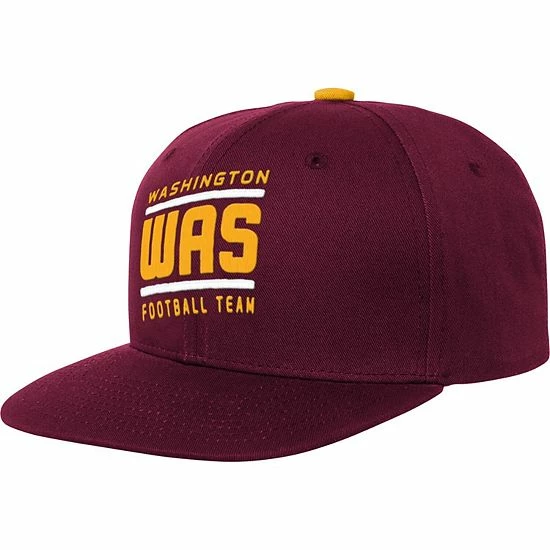 Outerstuff Youth Burgundy Washington Football Team Team Code Adjustable Snapback Hat 4 Outerstuff Youth Burgundy Washington Football Team Team Code Adjustable Snapback Hat - Image 2