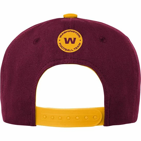 Outerstuff Youth Burgundy Washington Football Team Team Code Adjustable Snapback Hat 5 Outerstuff Youth Burgundy Washington Football Team Team Code Adjustable Snapback Hat - Image 3