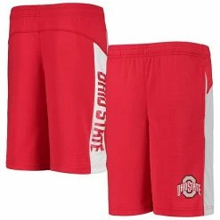 Outerstuff Youth Scarlet Ohio State Buckeyes Down The Field Mesh Shorts