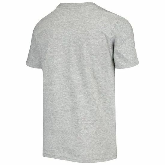 Outerstuff Youth Heathered Gray San Francisco 49ers Primary Team Logo T-Shirt 6 Outerstuff Youth Heathered Gray San Francisco 49ers Primary Team Logo T-Shirt - Image 4