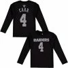 Outerstuff Youth Derek Carr Black Oakland Raiders Player Name & Number Long Sleeve Shirt 2 Outerstuff Youth Derek Carr Black Oakland Raiders Player Name & Number Long Sleeve Shirt -Outerstuff shop unnamed file 10746