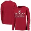 Outerstuff Youth Scarlet Nebraska Huskers Transition Two-Hit Long Sleeve T-Shirt -Outerstuff shop unnamed file 10757