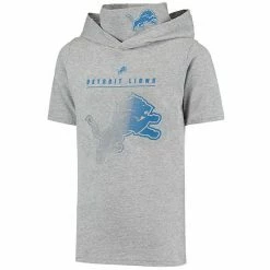 Outerstuff Youth Heathered Gray Detroit Lions On Guard Hoodie T-Shirt -Outerstuff shop unnamed file 10800