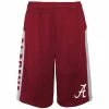 Outerstuff Youth Crimson Alabama Crimson Tide Down The Field Mesh Shorts