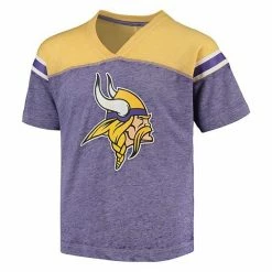Outerstuff Girls Youth Heathered Purple Minnesota Vikings Team Captain V-Neck T-Shirt 9 Outerstuff Girls Youth Heathered Purple Minnesota Vikings Team Captain V-Neck T-Shirt -Outerstuff shop unnamed file 10845