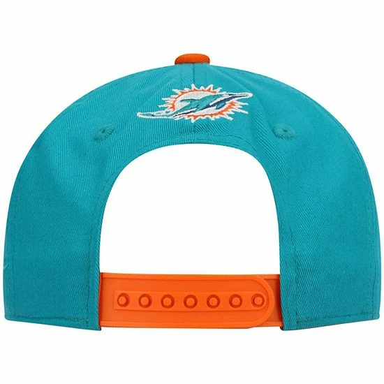 Outerstuff Preschool Aqua Miami Dolphins Team Code Snapback Hat 7 Outerstuff Preschool Aqua Miami Dolphins Team Code Snapback Hat - Image 5