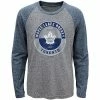 Outerstuff Youth Blue Toronto Maple Leafs Rink Splitter Tri-Blend Raglan Long Sleeve T-Shirt -Outerstuff shop unnamed file 10869