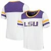 Outerstuff Youth Girls White/Purple LSU Tigers Tailback Short Sleeve T-Shirt -Outerstuff shop unnamed file 10880