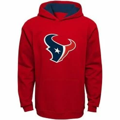 Outerstuff Youth Red Houston Texans Fan Gear Prime Pullover Hoodie