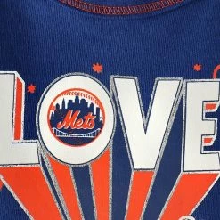 Outerstuff Girls Newborn & Infant Royal New York Mets Play Your Best Bodysuit, Bib & Booties Set -Outerstuff shop unnamed file 10947