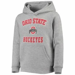 Outerstuff Youth Heathered Gray Ohio State Buckeyes Big Bevel Pullover Hoodie -Outerstuff shop unnamed file 10949