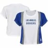 Outerstuff Girls Youth White/Royal Los Angeles Dodgers As If Cropped Boxy T-Shirt -Outerstuff shop unnamed file 10951