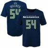 Outerstuff Preschool Bobby Wagner College Navy Seattle Seahawks Mainliner Player Name & Number T-Shirt