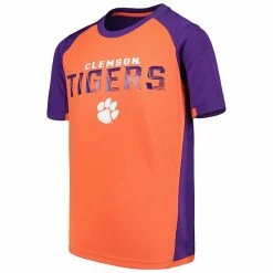 Outerstuff Youth Orange/Purple Clemson Tigers Circuit Breaker Mesh Raglan T-Shirt -Outerstuff shop unnamed file 10981