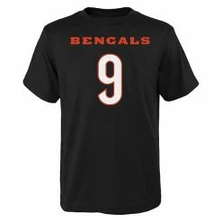 Outerstuff Youth Joe Burrow Black Cincinnati Bengals Mainliner Name & Number T-Shirt 8 Outerstuff Youth Joe Burrow Black Cincinnati Bengals Mainliner Name & Number T-Shirt -Outerstuff shop unnamed file 11