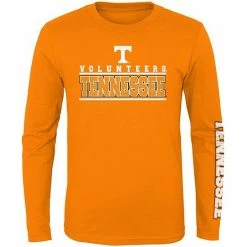 Outerstuff Youth Tennessee Orange Tennessee Volunteers Transition Two-Hit Long Sleeve T-Shirt