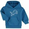 Outerstuff Toddler Blue Detroit Lions Team Logo Pullover Hoodie