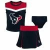 Outerstuff Girls Preschool Navy Houston Texans Two-Piece Spirit Cheer Cheerleader Set With Bloomers -Outerstuff shop unnamed file 11009