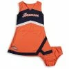 Outerstuff Girls Preschool Orange/Navy Denver Broncos Cheer Captain Jumper Dress -Outerstuff shop unnamed file 11025