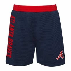 Outerstuff Preschool Red/Navy Atlanta Braves Pinch Hitter T-Shirt & Shorts Set -Outerstuff shop unnamed file 11037