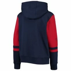 Outerstuff Youth Navy Cleveland Guardians Stadium Color-Block Full-Zip Hoodie -Outerstuff shop unnamed file 11048