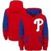 Outerstuff Toddler Red/Royal Philadelphia Phillies Stadium Full-Zip Hoodie Jacket
