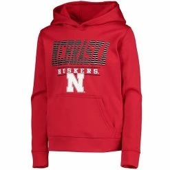 Outerstuff Youth Scarlet Nebraska Huskers Fast Pullover Hoodie -Outerstuff shop unnamed file 1110
