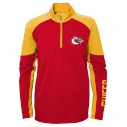 Outerstuff Youth Red/Gold Kansas City Chiefs Audible Quarter-Zip Jacket 8 Outerstuff Youth Red/Gold Kansas City Chiefs Audible Quarter-Zip Jacket -Outerstuff shop unnamed file 1127